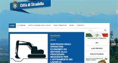 Desktop Screenshot of comune.stradella.pv.it